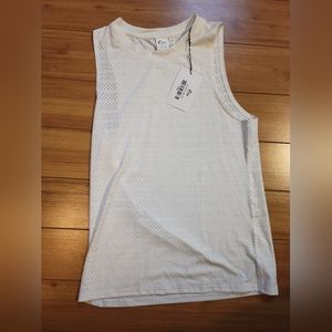 NWT Zyia white chill tank medium